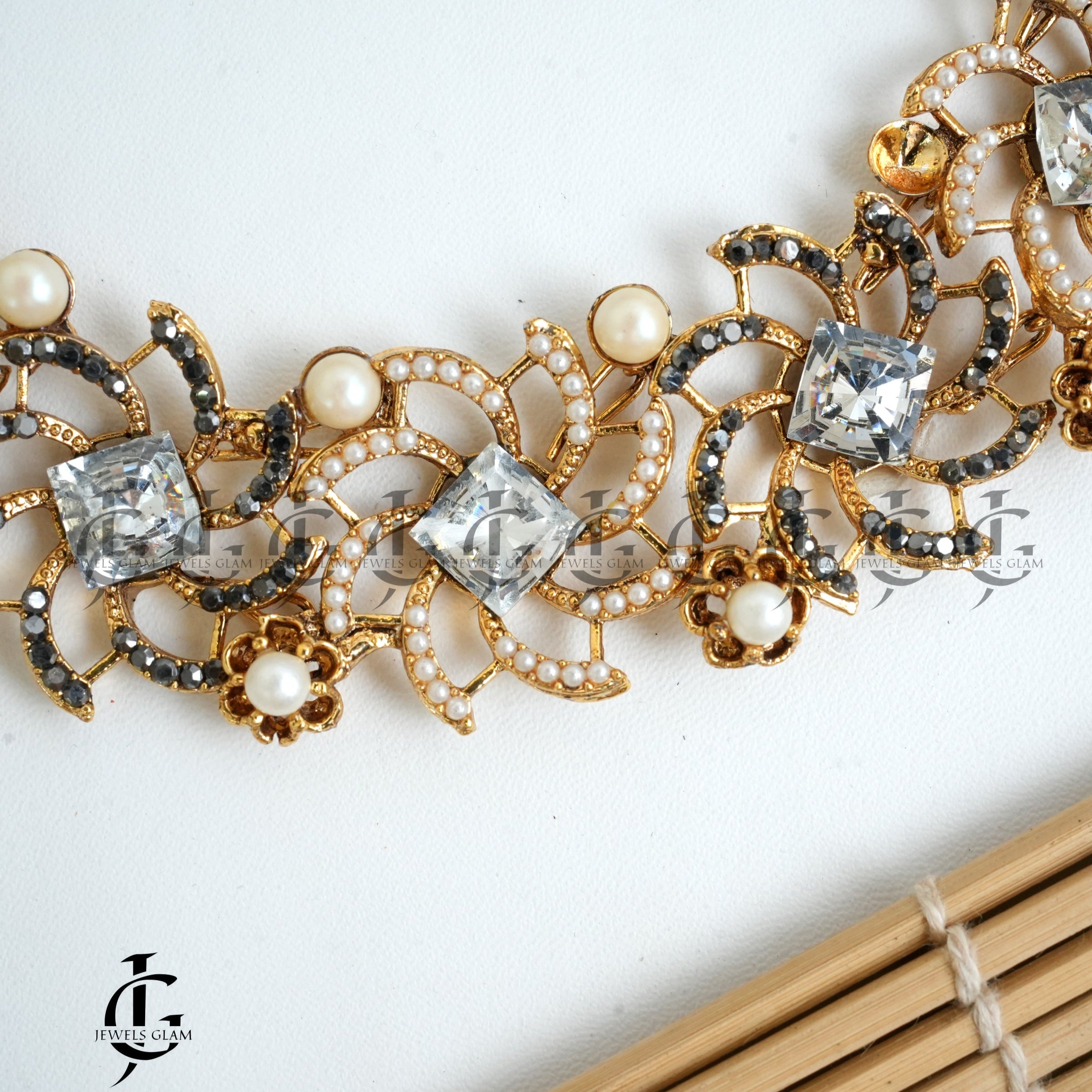 Radiant Floral Statement Jewelry Set