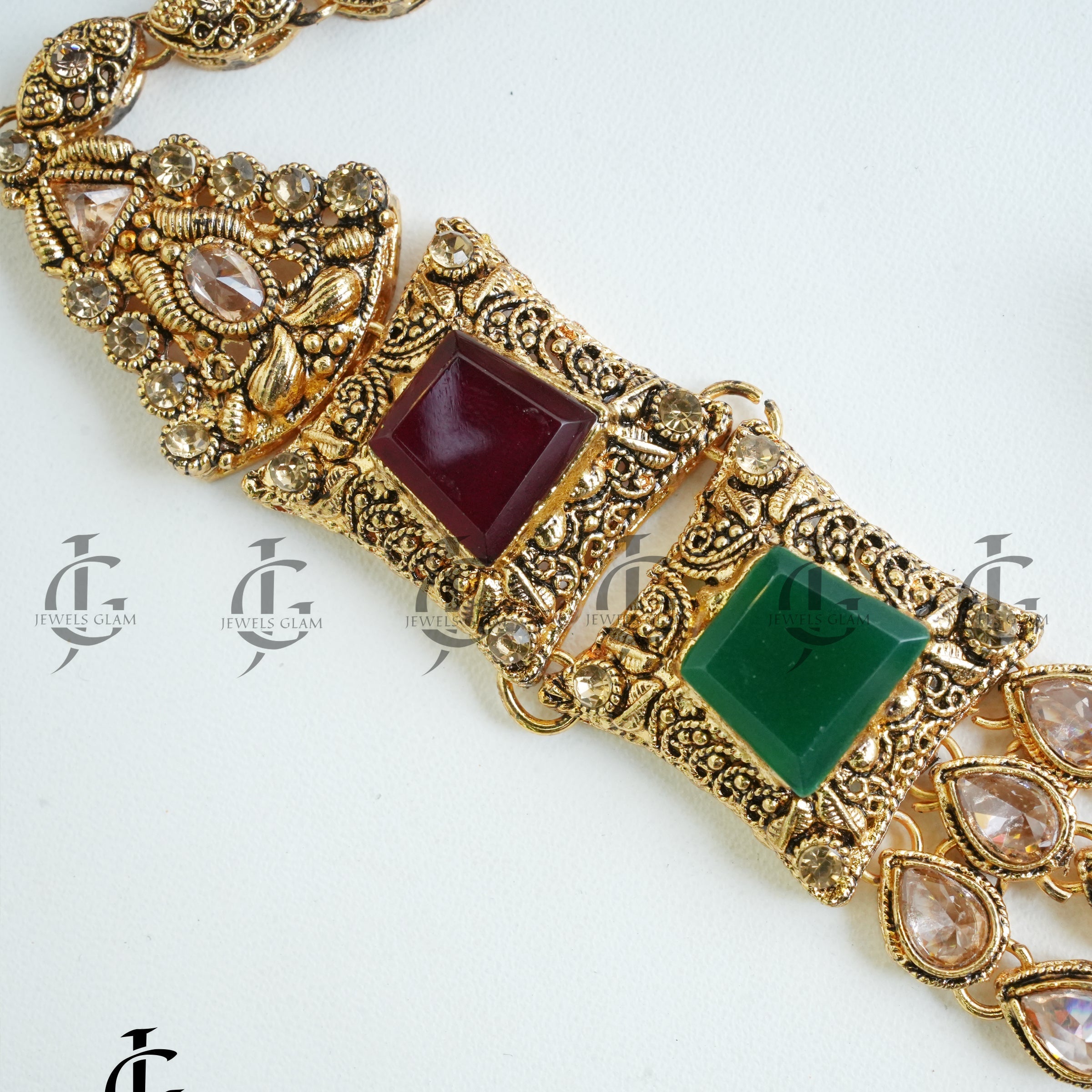 Turquoise Elegance Multi-Layered Mala Set
