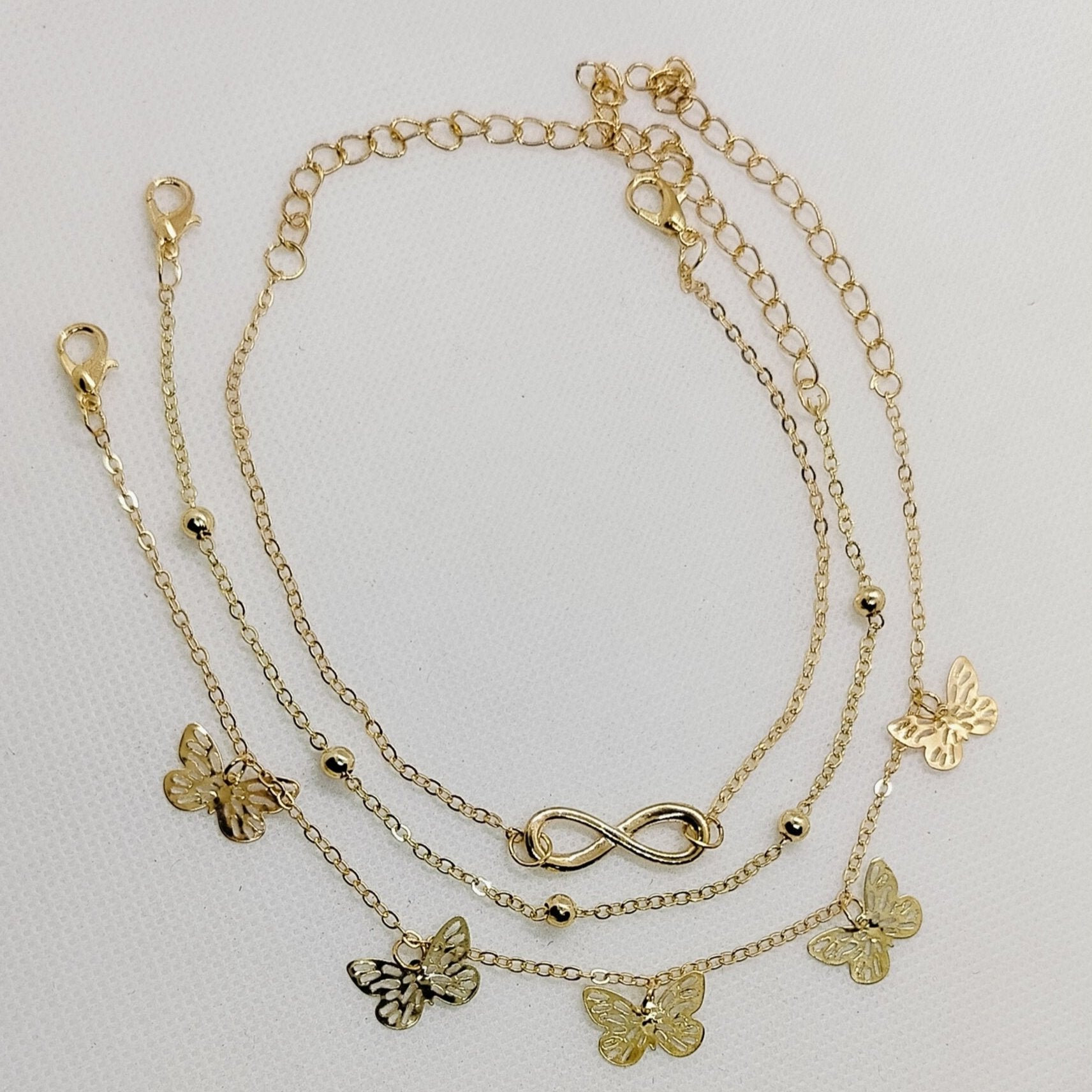 Golden Bracelet with Anklet