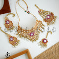 Pearl and Pink Radiance Bridal Jewelry Set