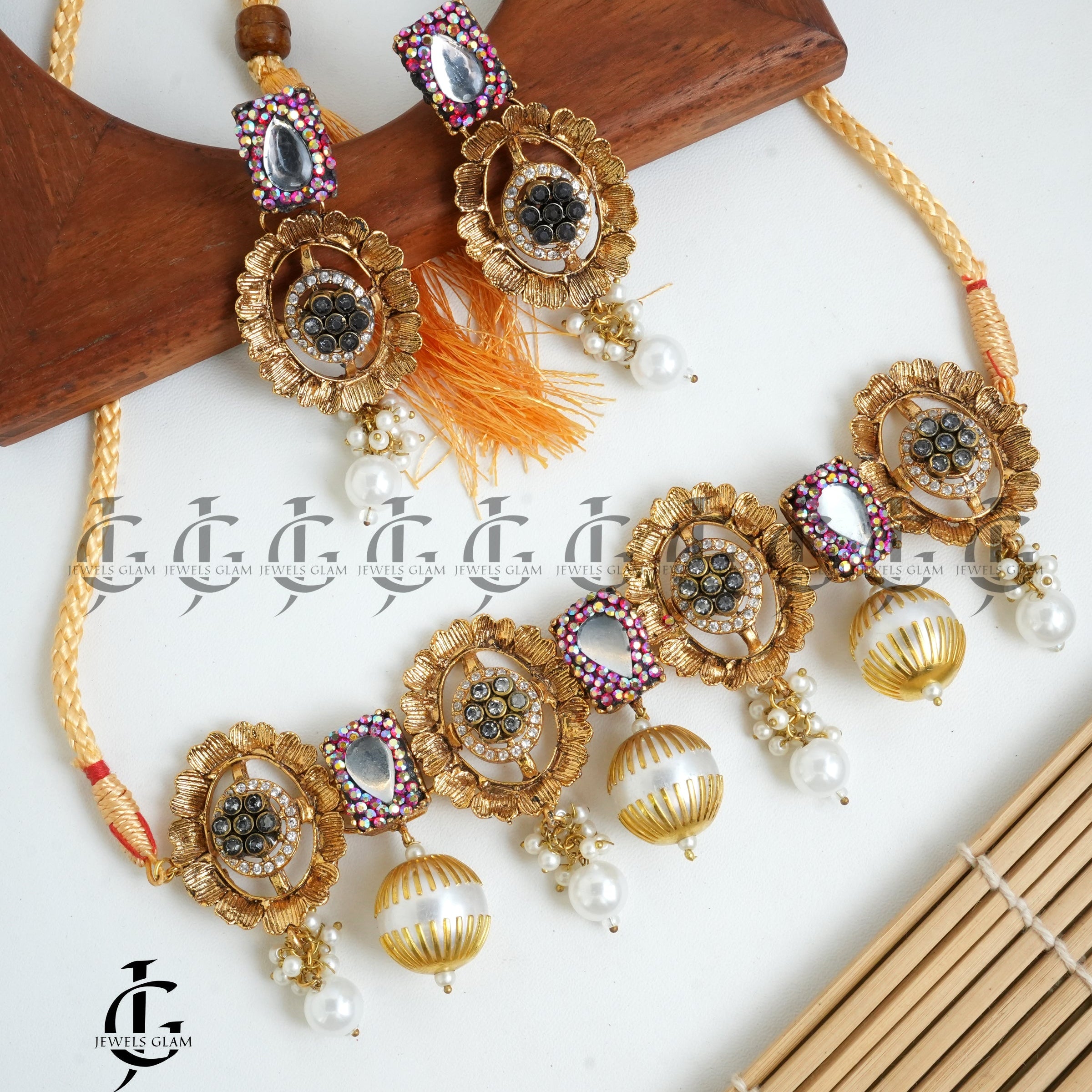 Turkish Choker Necklace Set