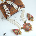 Multicolor Radiance Pearl Mala Set