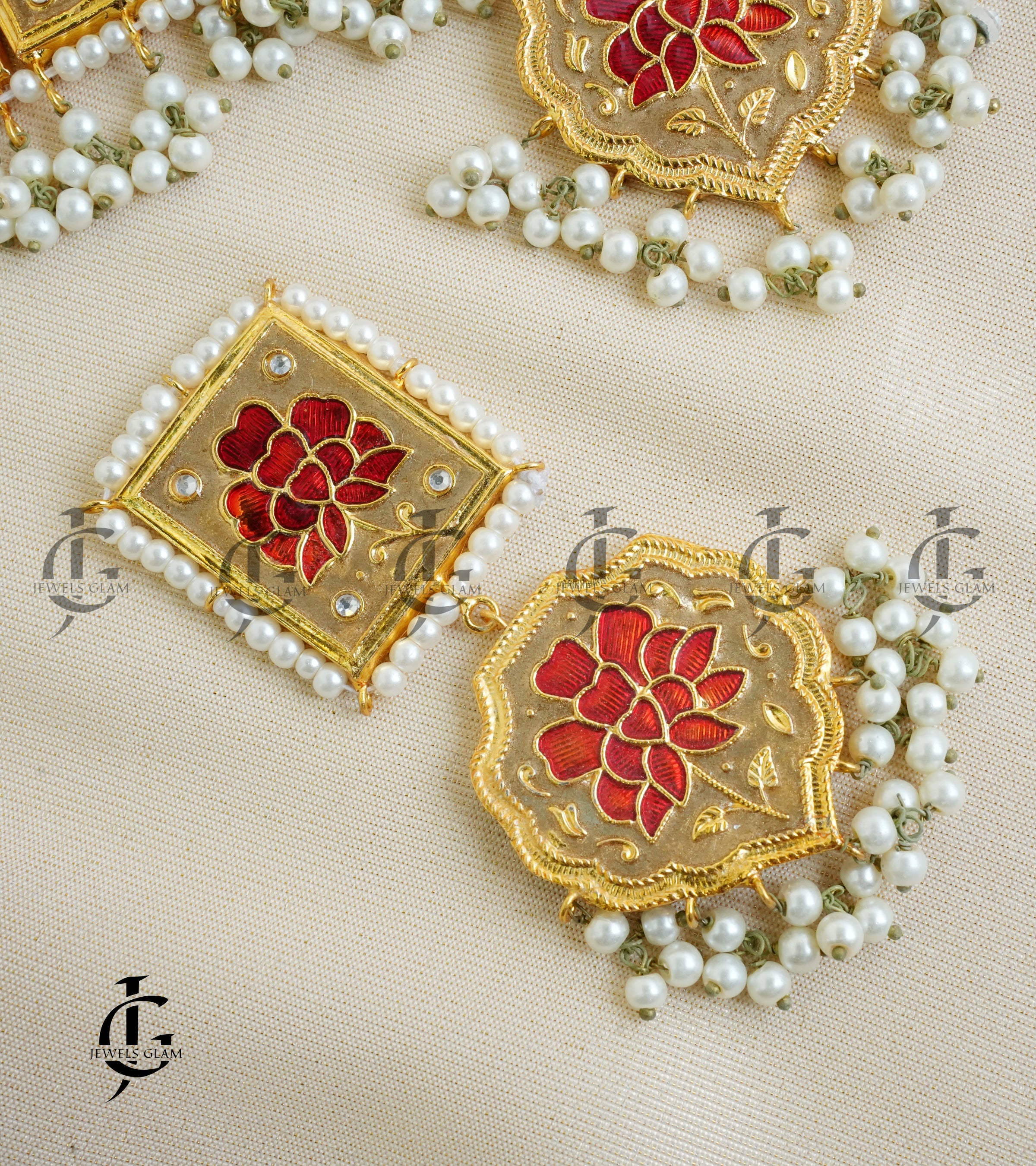 Thappa Kundan Choker Set