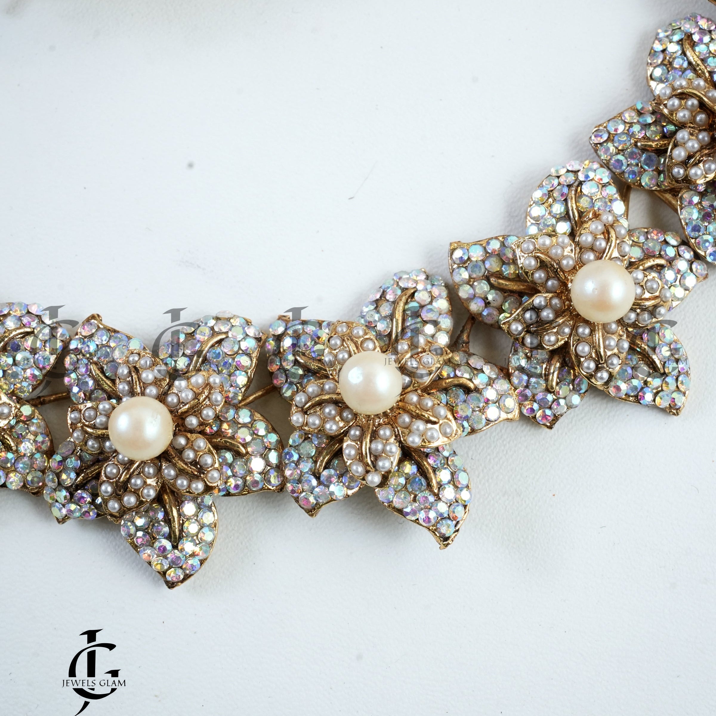 White Daisy Jewelry set