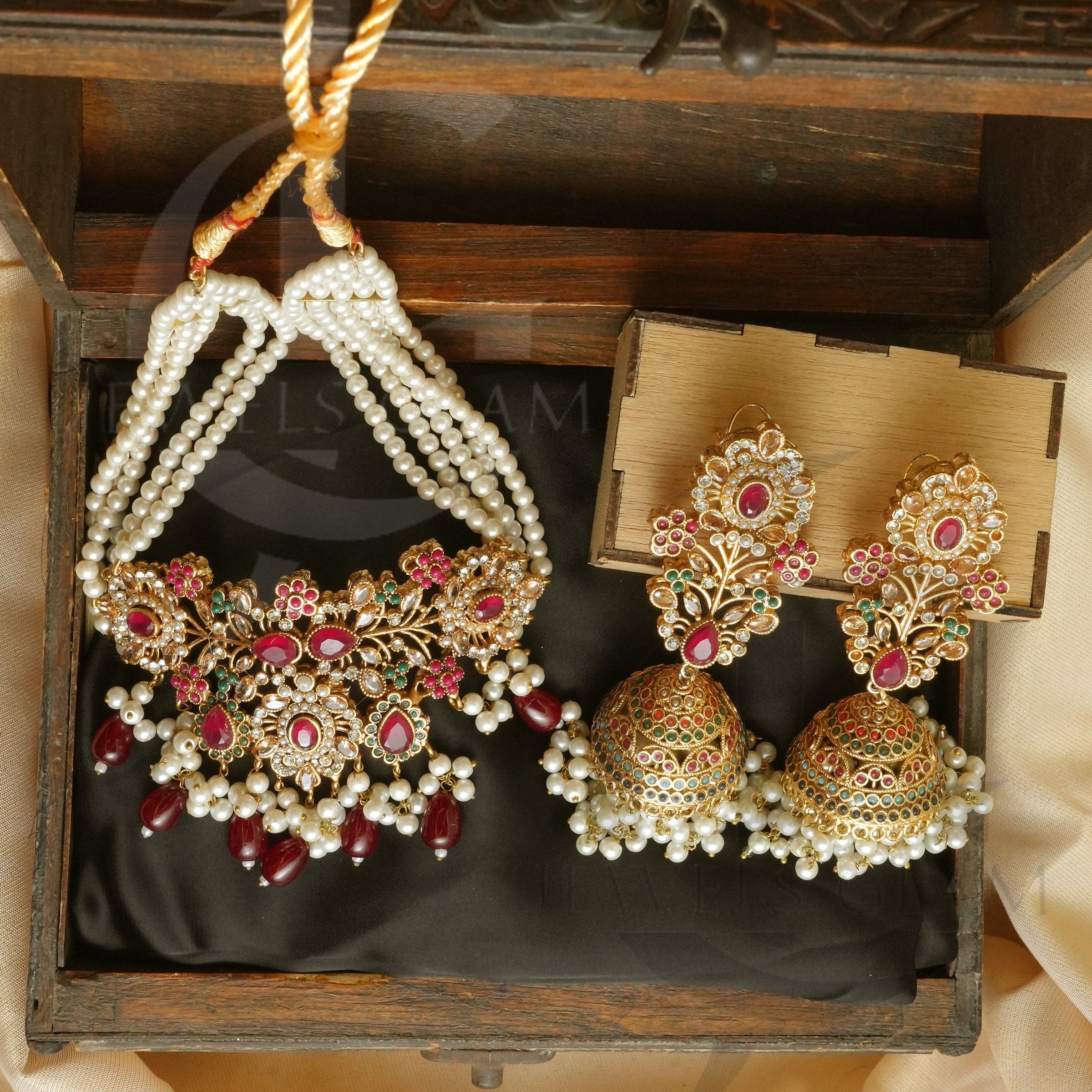 Naurattan Chocker Set