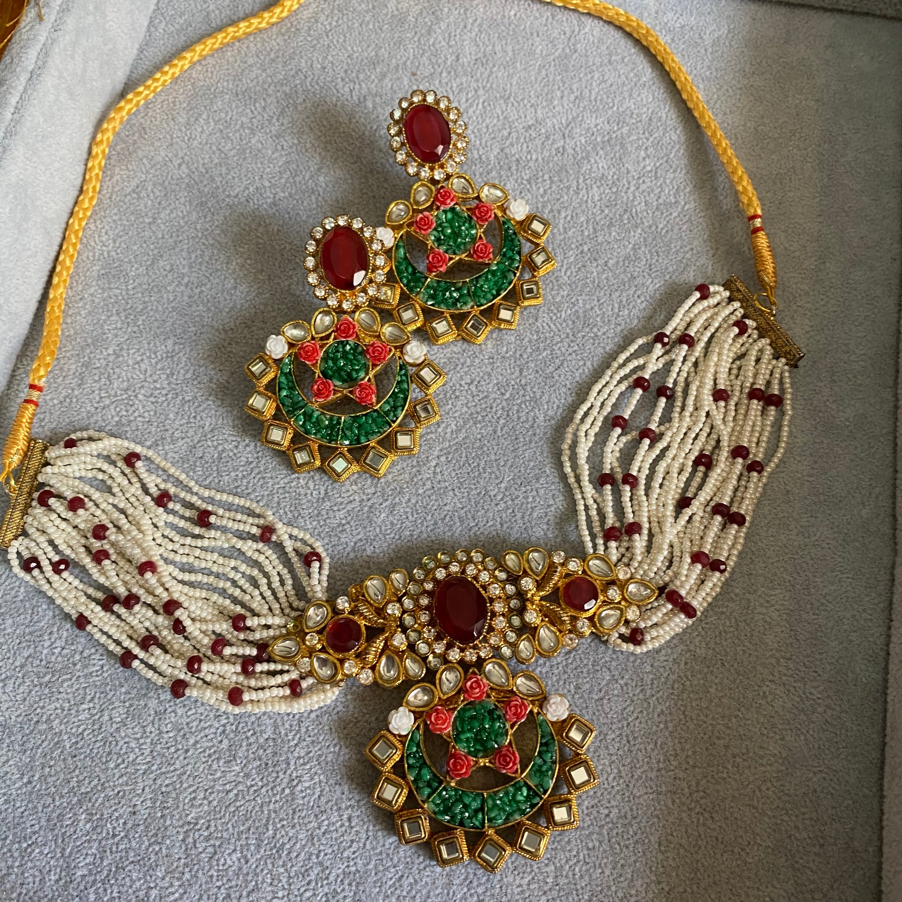 Turkish Choker Necklace Set