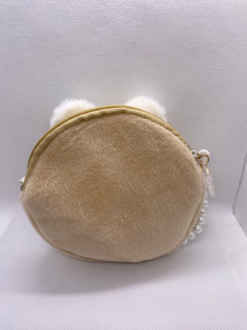 Bunny Pouch white brown