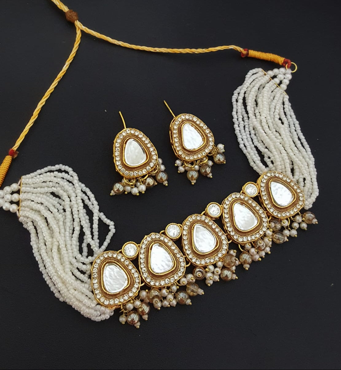 Indian Polki Kundan Chocker