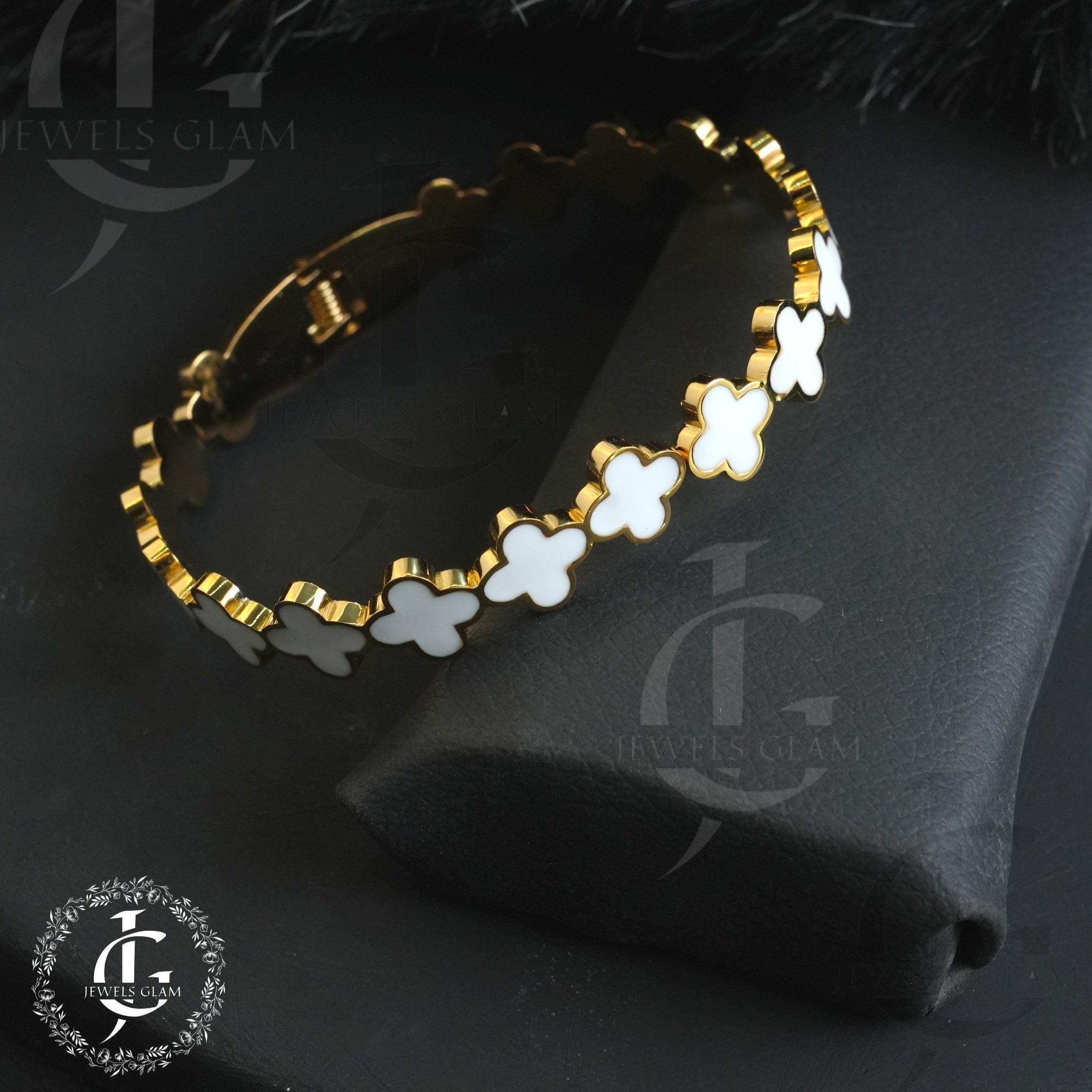 White Clover Bracelet