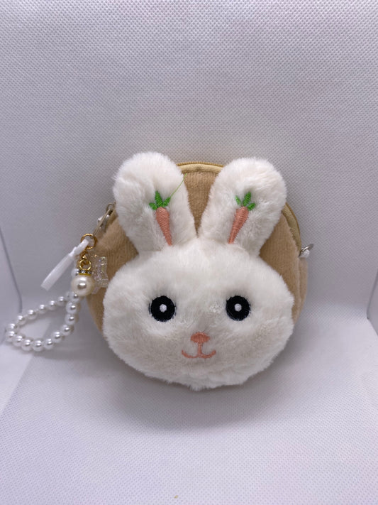 Bunny Pouch white brown