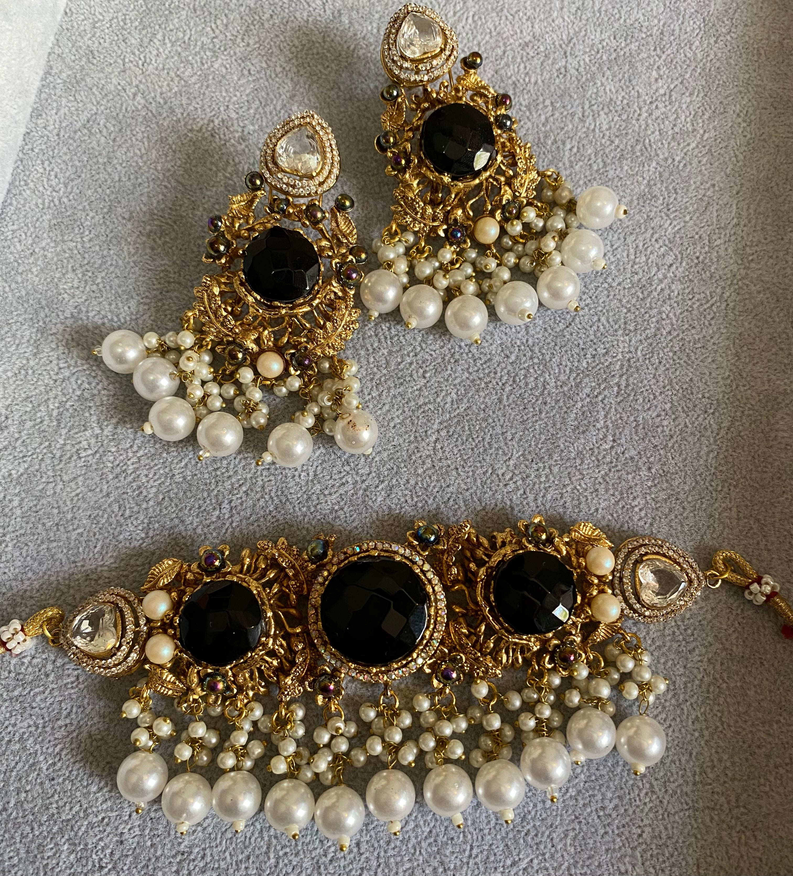 Black Turkish Chocker Set