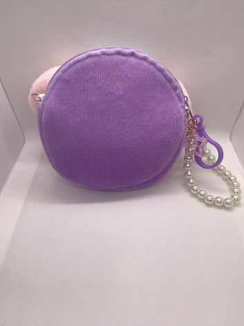 Plush Bag pink & purple