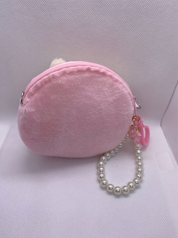 Plush Bag Pink