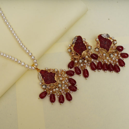 Necklace And Earrings Set