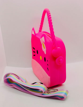 Handbag For Girls (dark pink)
