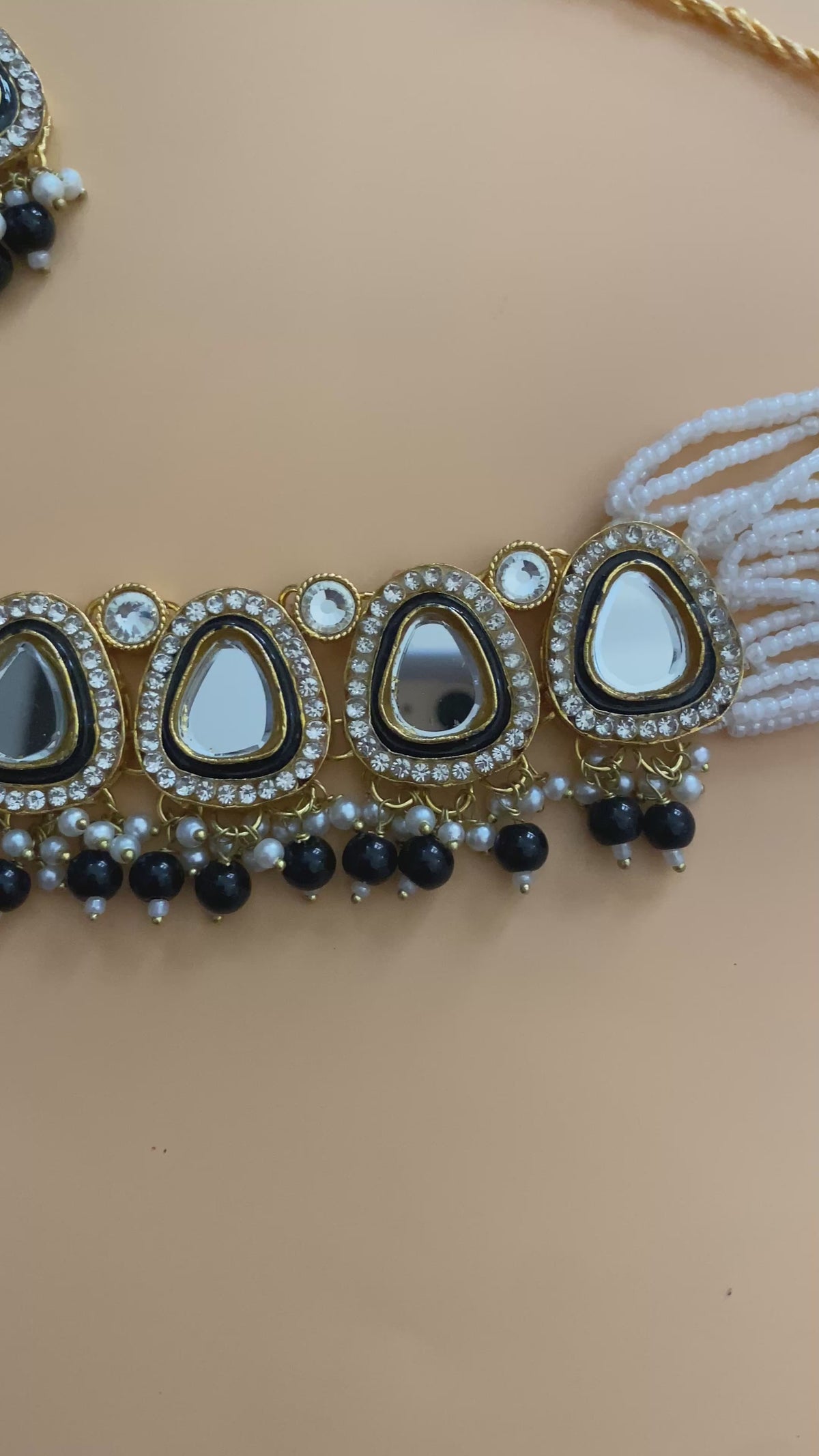 Indian Polki Kundan Choker Set