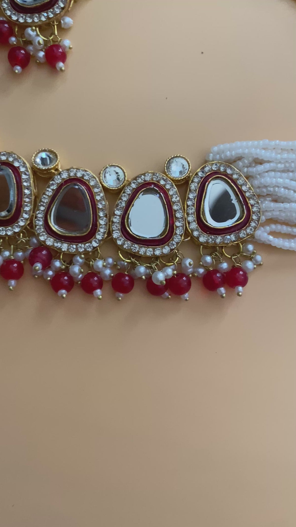 Indian Polki Kundan Choker Set